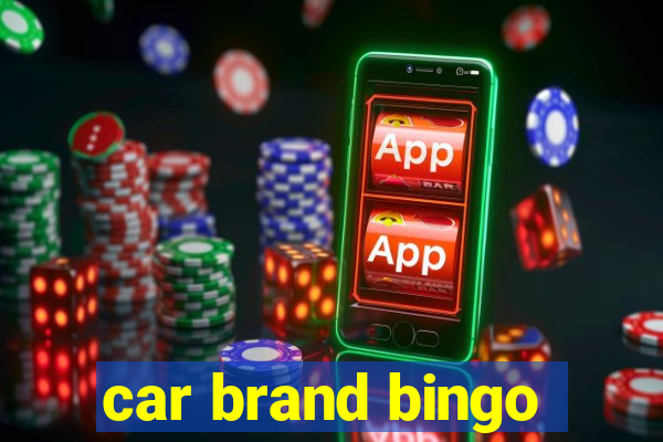 car brand bingo